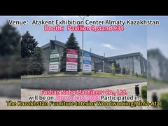 노보 기계류는 카자흐스탄 가구 내부 목공에 관여한 6월 14일부터 16일까지에 있을 것입니다