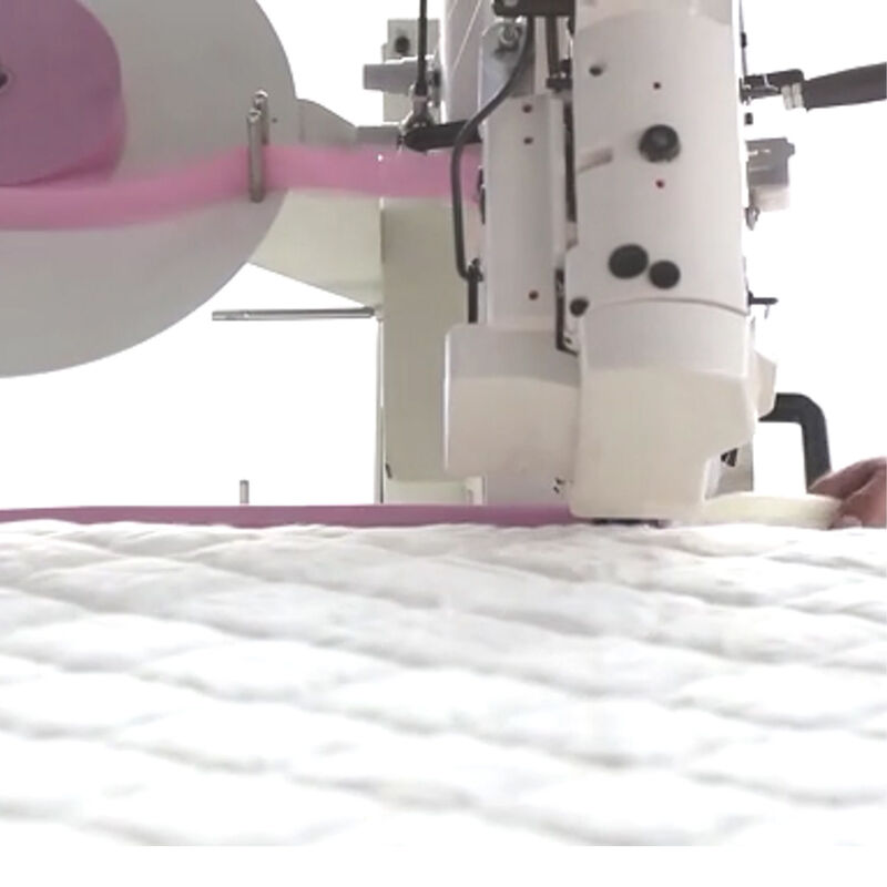 용량 15개 야간 매트리스 테두리 테이프 기계 유연한 작동 매트리스 제조 공장 생산 라인 장비