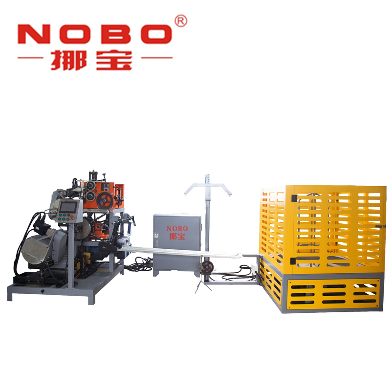 서보 모터 4.5 kw 자동 코일러 기계 보넬 춘파형 NOBO-FS-65